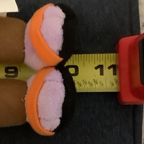 Chuck E Cheese Mr MUNCH Soft Furry Plush Big Head Doll 10" Fun Express - Picture 5 of 5